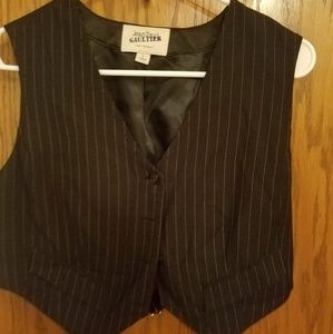 Pinstripe Half Vest Jean Paul Gaultier for target